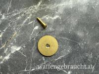 Schaftplakette für Schwedenmauser M96 M38 Messing Diameterplakette