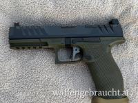 Walther PDP 5" Full Size Wechselsystem (Optics Ready) inkl. verstellbarer LPA Fiber-Visierung (eingeschossen) – Wie neu!
