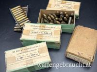7,63 Mauser C96 Munition c96 DWM Sammlermunition (P08 k98 M95 P38 7,63 Mauser)