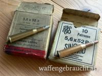 5,6x52R Munition Rws DWM Patronen