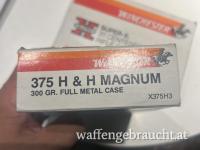 Winchester .375 H&H Magnum 36 Patronen