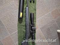 Remington 700 Long Range 300 WinMag, Kahles 6-24x56, Hausken Whisper Schalldämpfer, Zweibein