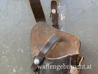 Walther P38 Pistolentasche mit Magazinfach - Holster - Panzertruppen ÖBH - Bundesheer - Schulterholster