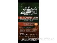 **RAUTERS JÄGERFEST** Hausmesse am 22. August mit vielen Aktionen 