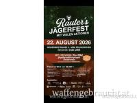 **RAUTERS JÄGERFEST** Hausmesse am 22. August mit vielen Aktionen