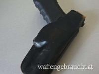 Einfaches Leder-Gürtelholster mit Daumensicherung für Glock 17, 19, 22, 45 u.a.