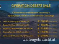 Focus Aktion Operation Desert Sale