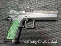 CZ 75 Tactical Sports II — Racing Green — Sehr guter Zustand — 4 Magazine + Tasche & Federsatz
