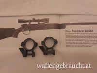 Steyr SSG 69 Montageringe Original. Kahles - Swarovski