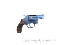 gebr. SMITH & WESSON Mod. 60 2"Lauf mit Holzgriff und Lederholster