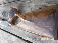 Blaser R8 Success "Vintage" Schaft+Systemkasten/HK 6 mattes Finish/Ledereinlagen aus braunem Sattelleder/Tausche gegen R8 Huntec