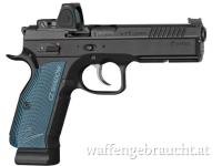 **SOMMER SPECIAL** CZ Shadow 2 OR Pistole 9x19mm Blau – Optics Ready | Www.waffen.shopping