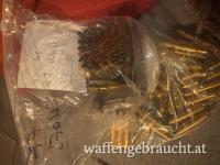 hülsen, 270 win, 77 stk, s&b, geco, diverse, 1x abgefeuert