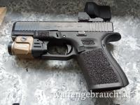 Glock 19 Gen 5  mos mit Wechselsystem neuwertig und TLR 7 Licht und Reddot 
