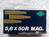 Patronen im Kaliber 5,6x50R Mag