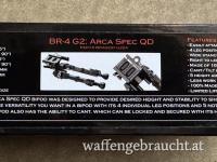 Accu Tac BR4 G2 Zweibein mit Leo Photo Adapter