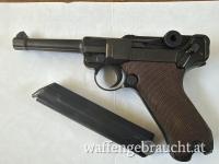 Rarität: Mauser P08 (1937 – S/42) – Vollständig nummerngleich INKL. Magazin!