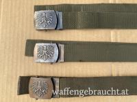 Gürtel ÖBH 150 cm - Hosengurt - Riemen Bundesheer - Austrian Army