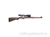 BRÜNNER Mod. CZ527 Ganzschaft, mit org. Fixmontage montiertes KAHLES Helia 7x56L Abs. 4A