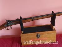 Vorderladergewehr 2 Band 1863 US Dienstgewehr mit Bajonett
