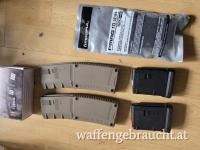 5 Stück AR15 Magazine 10 Schuss ( Hera, PMAG)