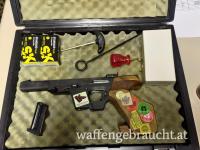 Walther GSP Sportpistole mit Klappkorn