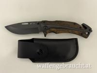 Bergkvist K29 Klappmesser mit Original Lederholster