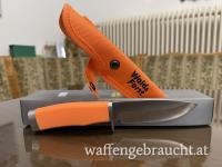 Wald & Forst Messer Universal Orange Mit Nylonscheide