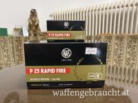 RWS P 25 Rapid Fire im Kaliber .22lr mit  2,6g/40gr