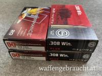 Günstige 308 Munition: 28x Geco Plus 170gr // 37x Hornady SST 150gr