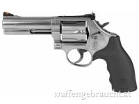 Smith and Wesson 686 Plus Stainless .357 Mag / .38SPL +P 4" Barrel 7-Rounds NEU-UNGESCHOSSEN-RECHNUNG 
