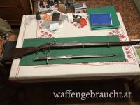 Kropatschek 8x60 (8mm Steyr) mit Bayonett