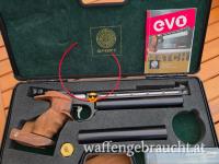 Match air pistol STEYR EVO 10 E like new, TÜV 2036