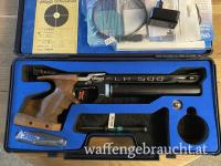 Walther LP500 Expert mit E- Abzug / Nussbaumgriff Rechts M