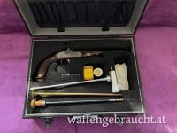 Pedersoli Le Page Maple Kal. .36 Perkussionspistole mit Koffer und Zubehör