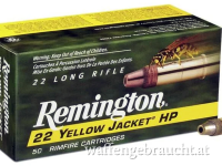 Remington Kleinkalibermunition .22 LR 2,10g Plated Truncated Cone Hollow P Yellow Jacket