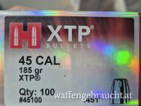 Geschosse .45ACP Hornady XTP 185gr. Hollow Point