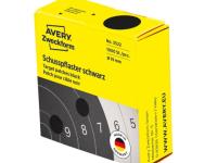 Avery Schusspflaster 19mm schwarz