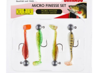 Bal. Micro Köder Set f.trübes Wasser Gummifisch