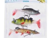 Balzer Shirasu Zielfisch-Set Zander 8cm