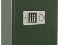 Rot. Tresor Gun 5 Grün Elektronikschloss