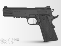 Tisas ZIG PC9 Black 9x19 mit Schiene