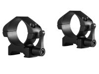 Hawke Ringmontagen Stahl Weaver/30mm Mittel QR 2 Stück