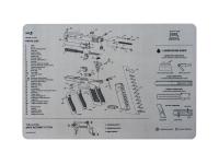 Glock Unterlagsmatte Gen.5 grau