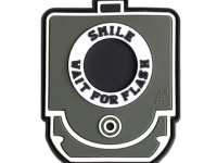 Smile and Wait Rubber Patch