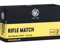 RWS .22LR Rifle Match 50Stk.