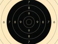 Spiegel f. Pistolenscheibe 10Stk