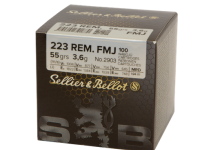 Sellier & Bellot 223Rem. 55gr FMJ 100 Stk.